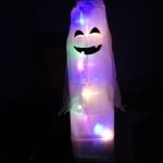 Big Size LED Halloween Outdoor Light Battery Power Skeleton Ghost Horror Grimace Glowing Party Props Halloween Decoration photo review