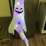 Big Size LED Halloween Outdoor Light Battery Power Skeleton Ghost Horror Grimace Glowing Party Props Halloween Decoration photo review