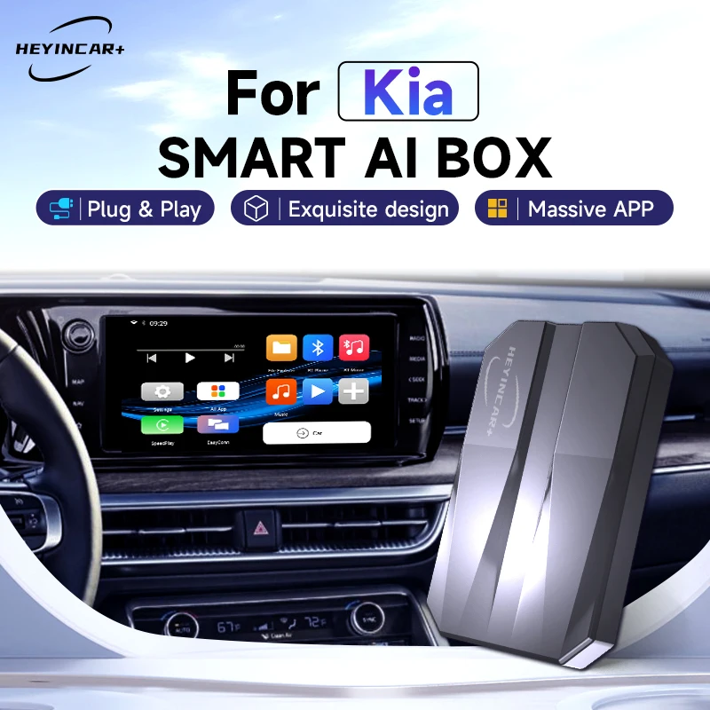 H1 Android 11.0 Wireless Carplay/Android Auto Adapter Smart AI Box